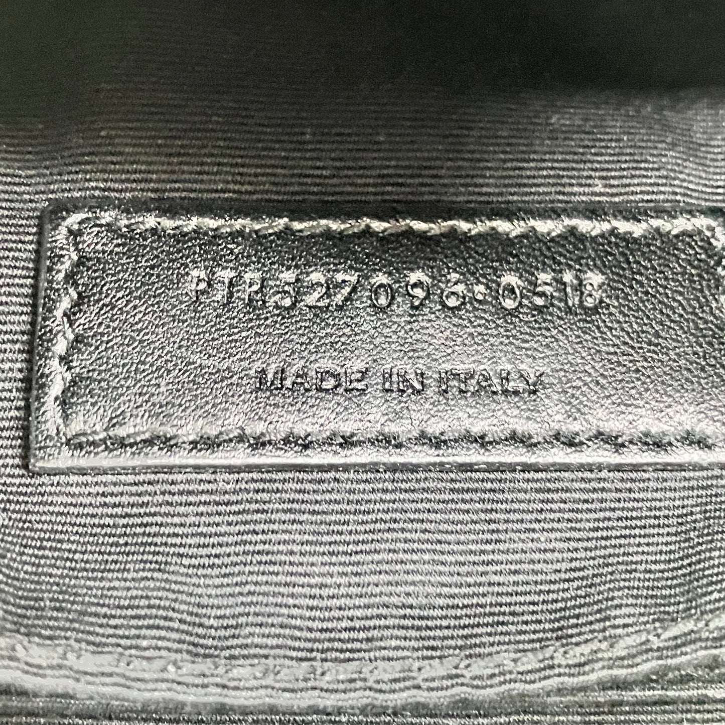 YVES SAINT LAURENT Leather belt bag