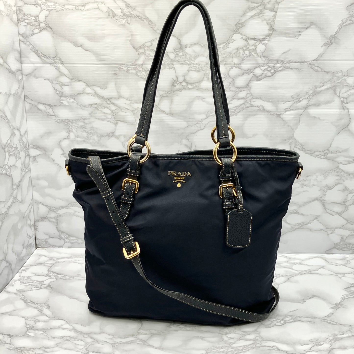 PRADA 2way Nylon Tote