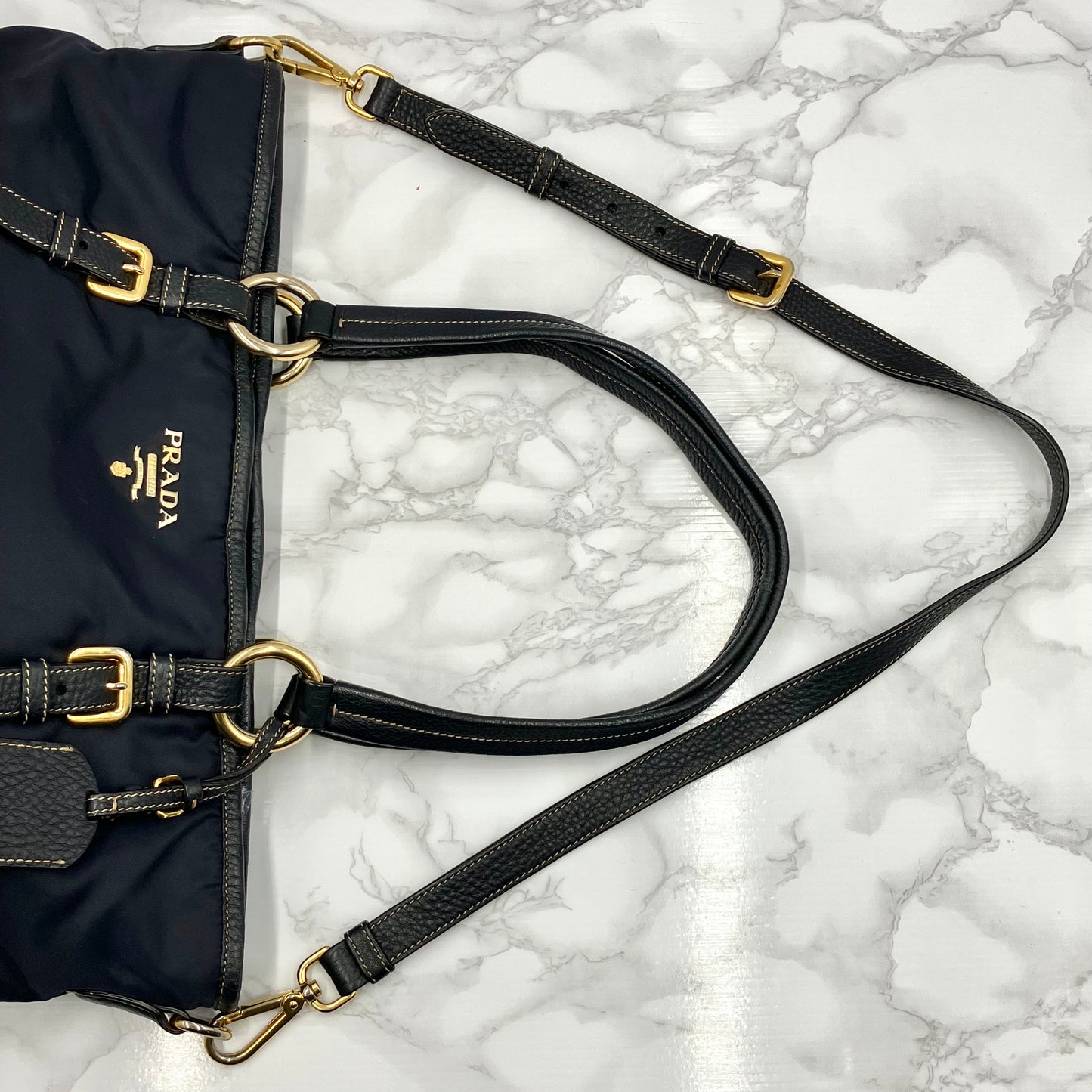 PRADA 2way Nylon Tote