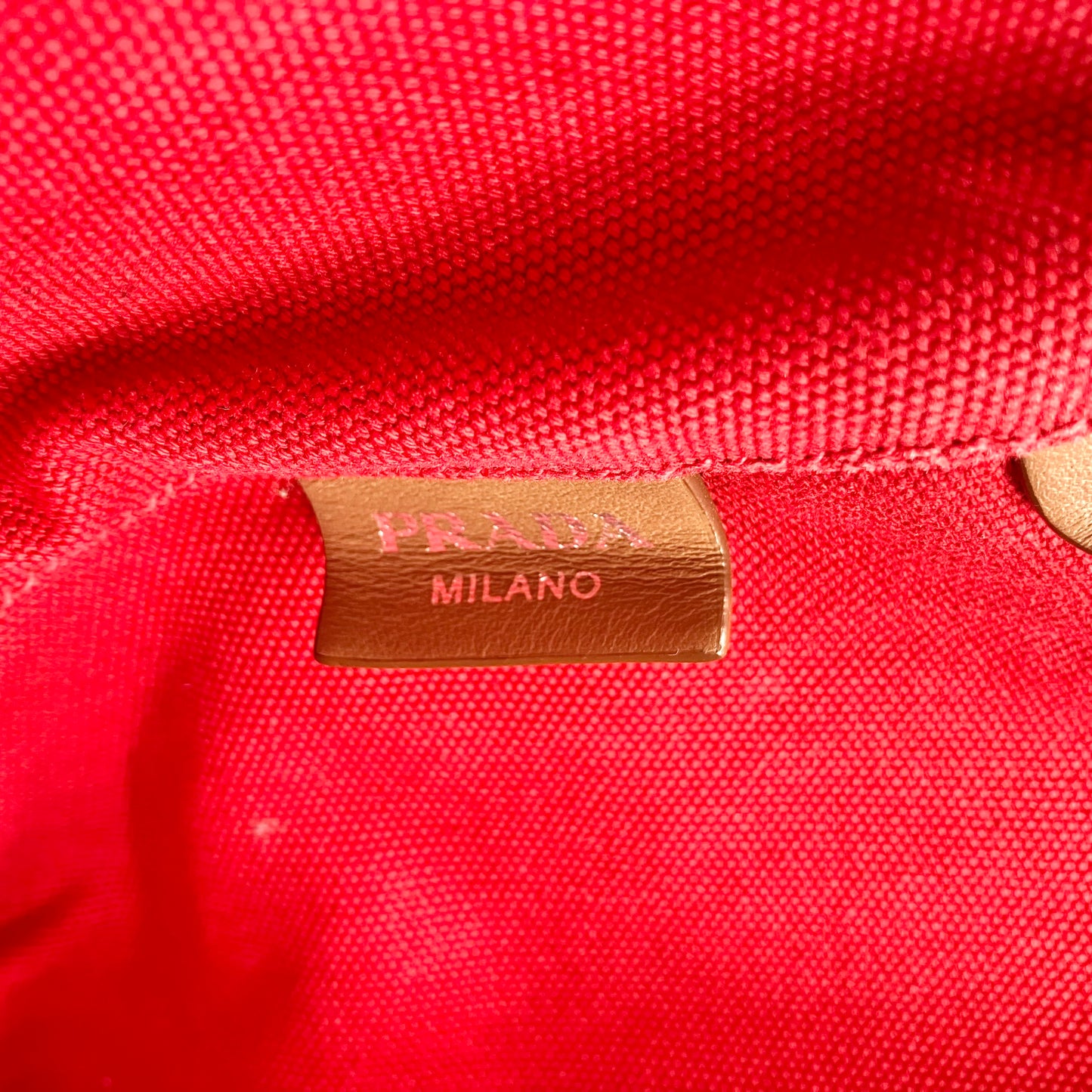 PRADA 2way Kanapa Bucket Bag