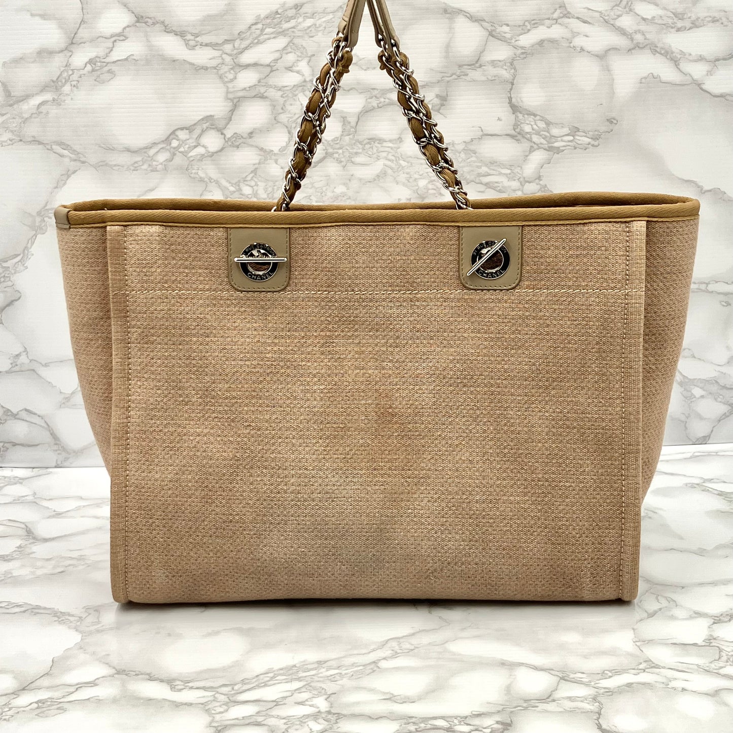 CHANEL Deauville Tote Bag