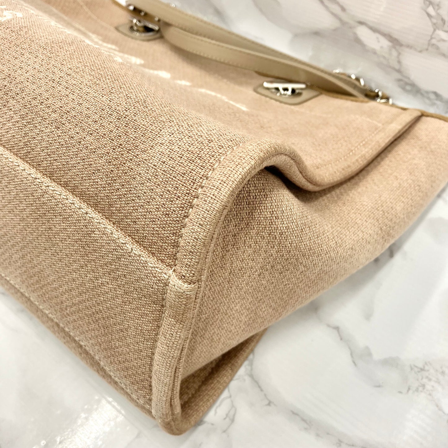 CHANEL Deauville Tote Bag