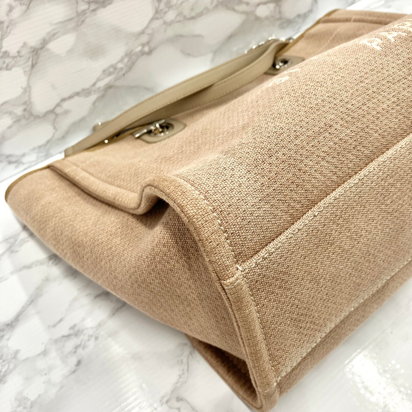 CHANEL Deauville Tote Bag
