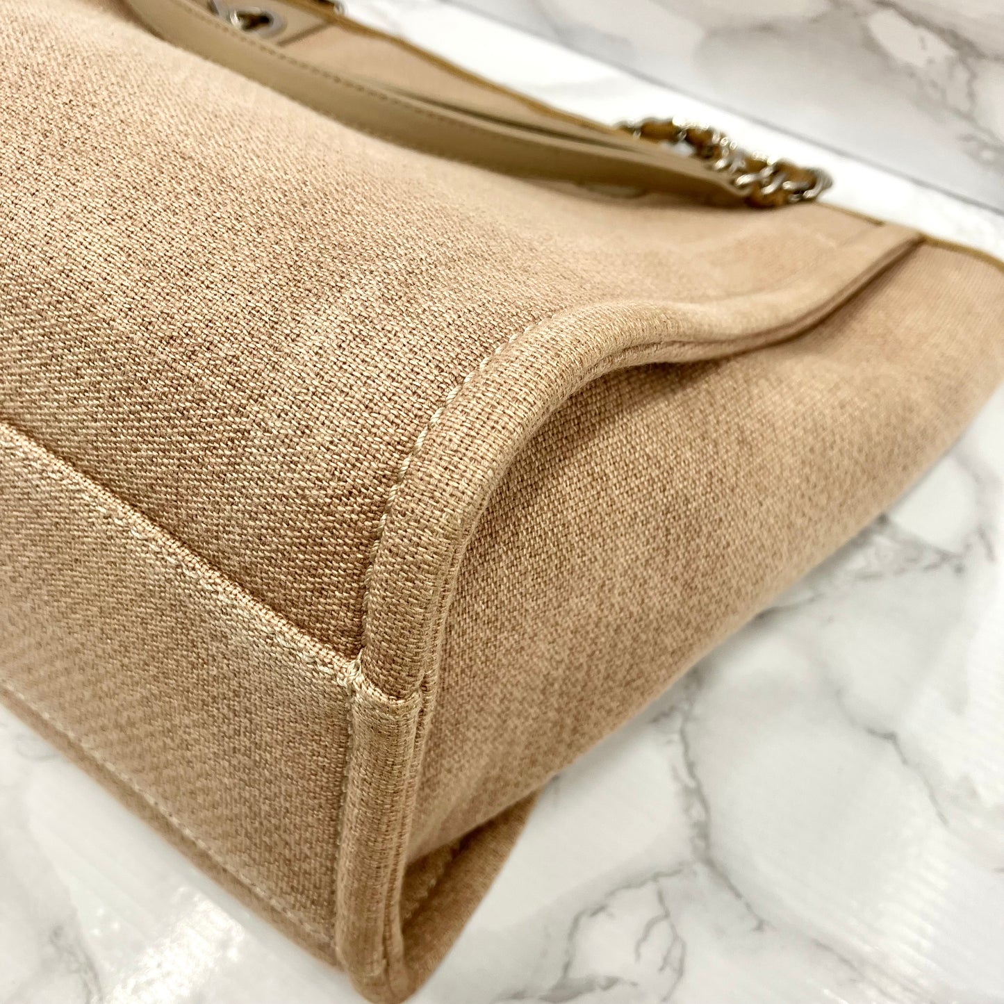 CHANEL Deauville Tote Bag