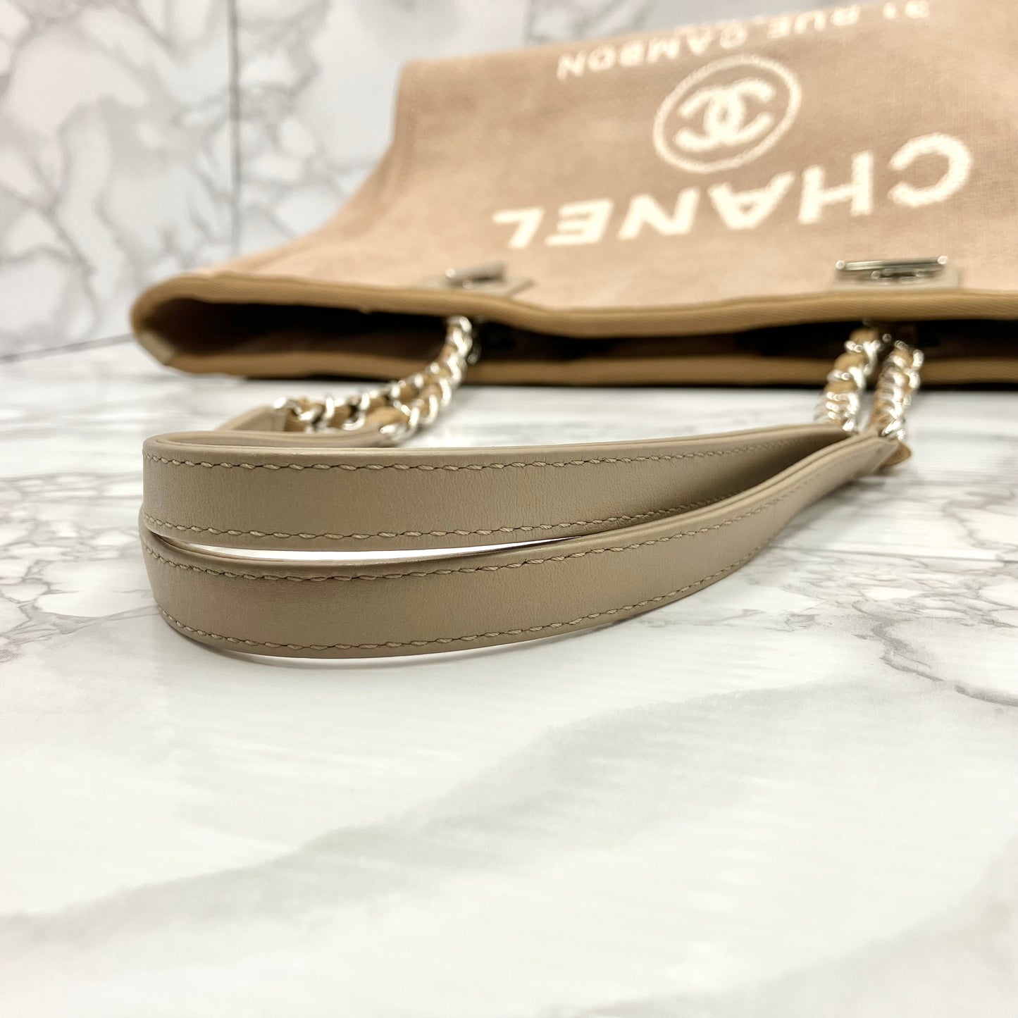 CHANEL Deauville Tote Bag