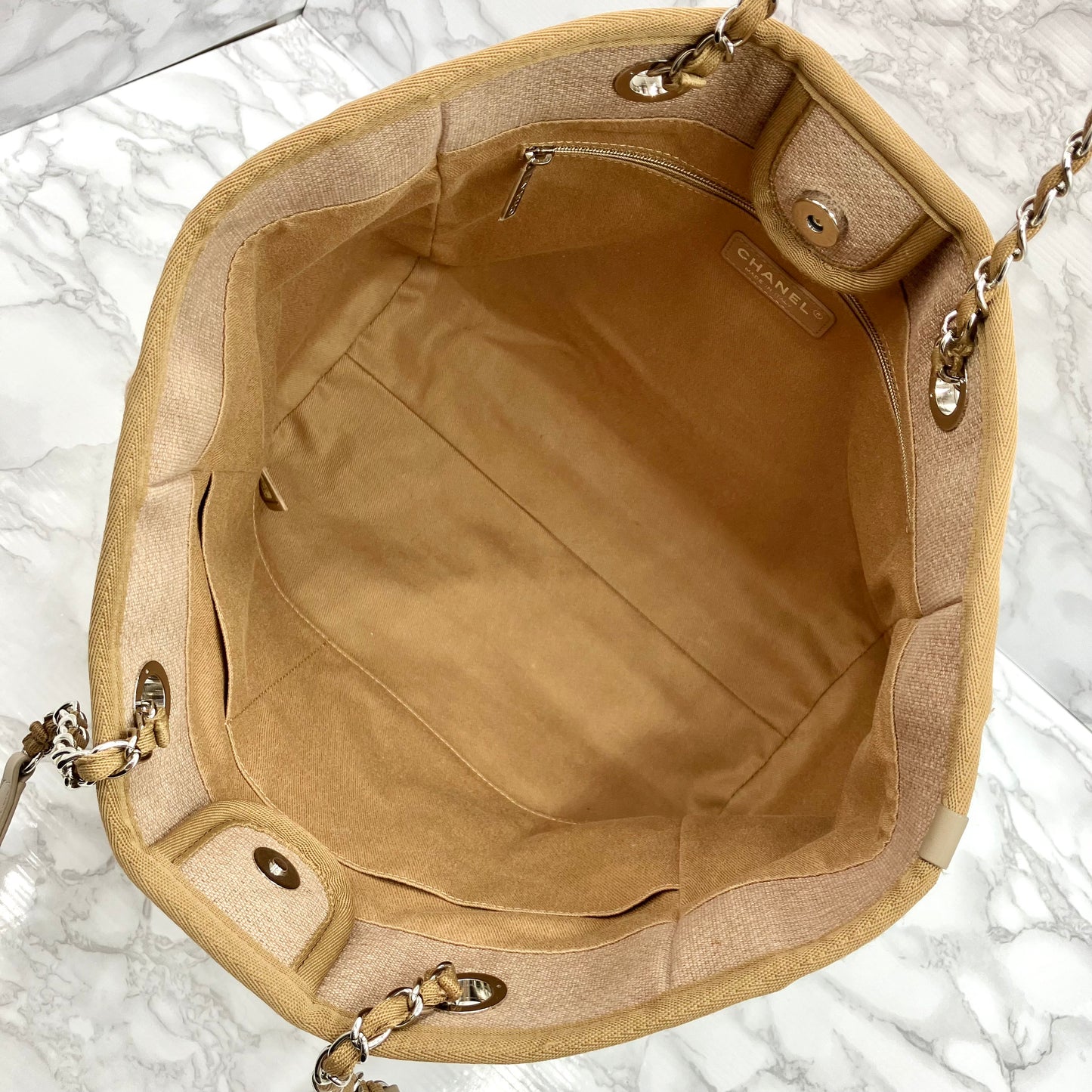 CHANEL Deauville Tote Bag