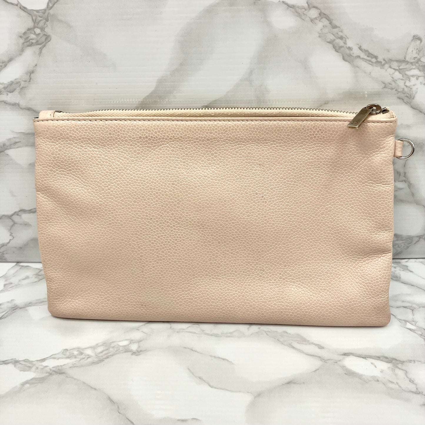 CHANEL Bicolore tote bag caviar skin