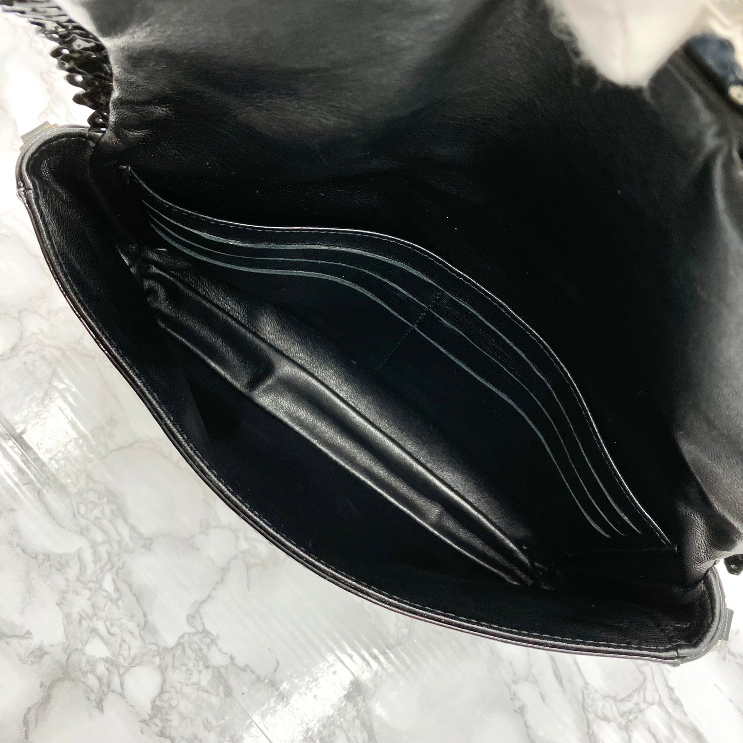 Christian Dior Patent Chain Shoulder Bag