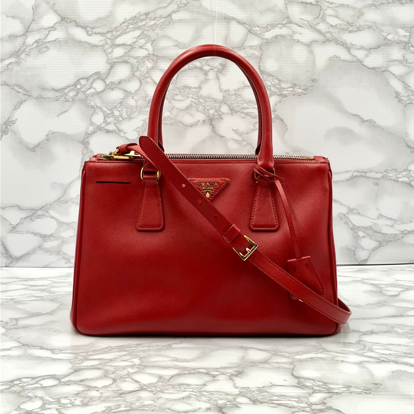 PRADA 2way Saffiano Shoulder Bag