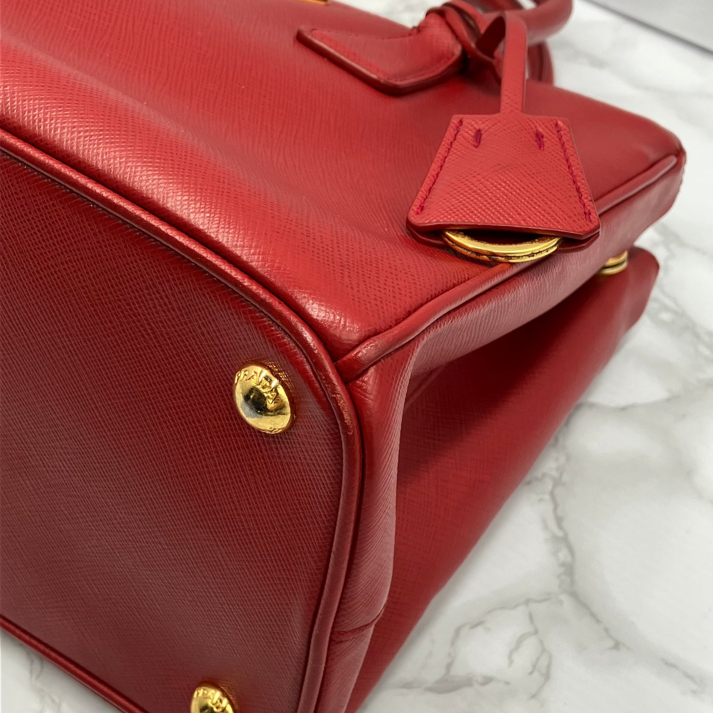 PRADA 2way Saffiano Shoulder Bag