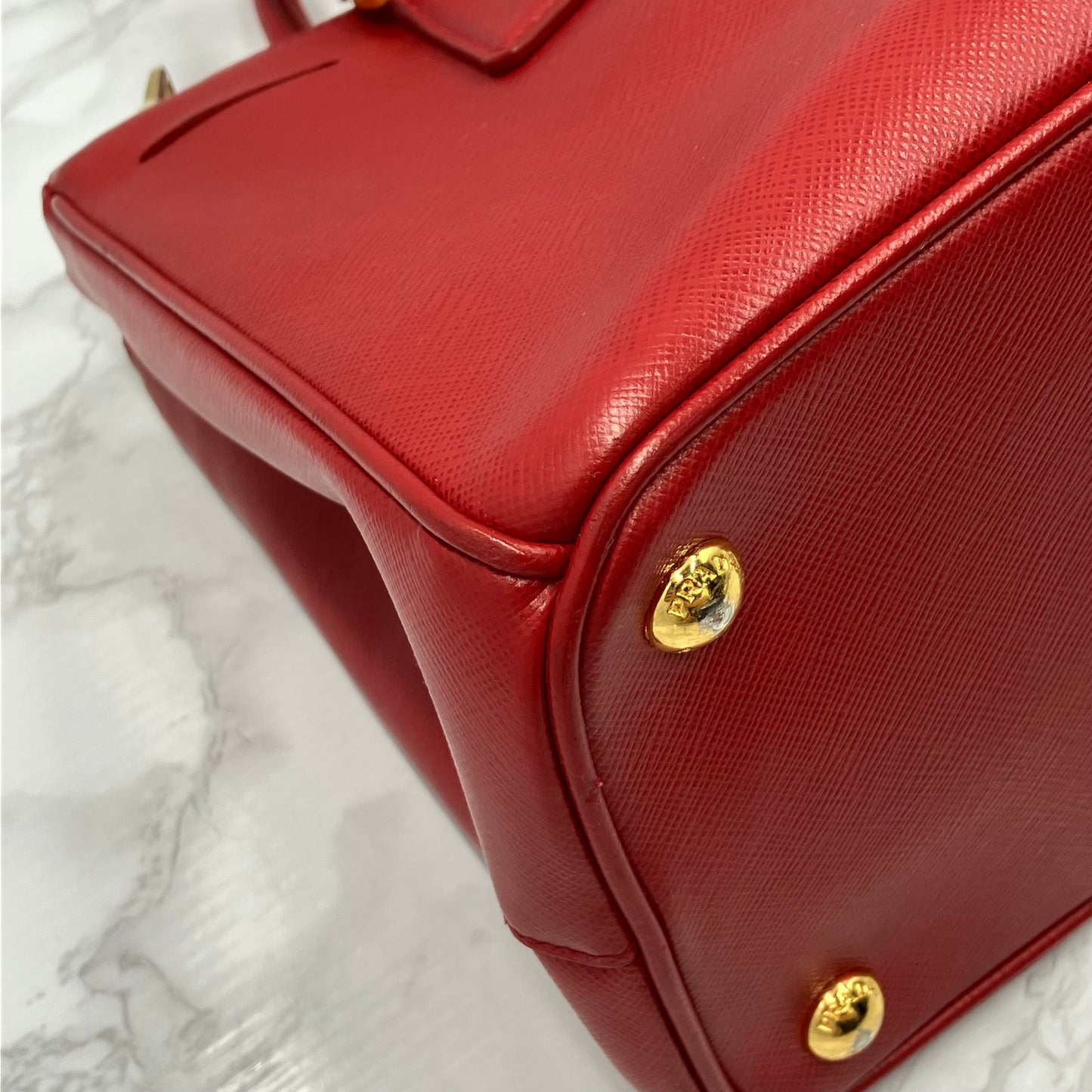PRADA 2way Saffiano Shoulder Bag