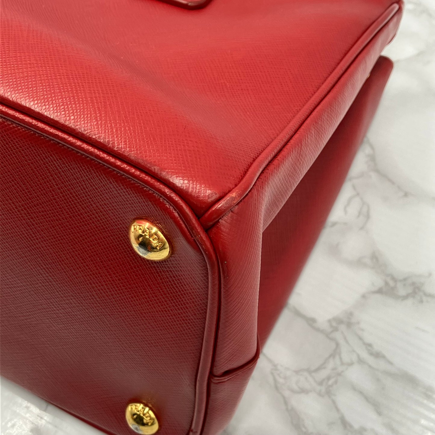 PRADA 2way Saffiano Shoulder Bag
