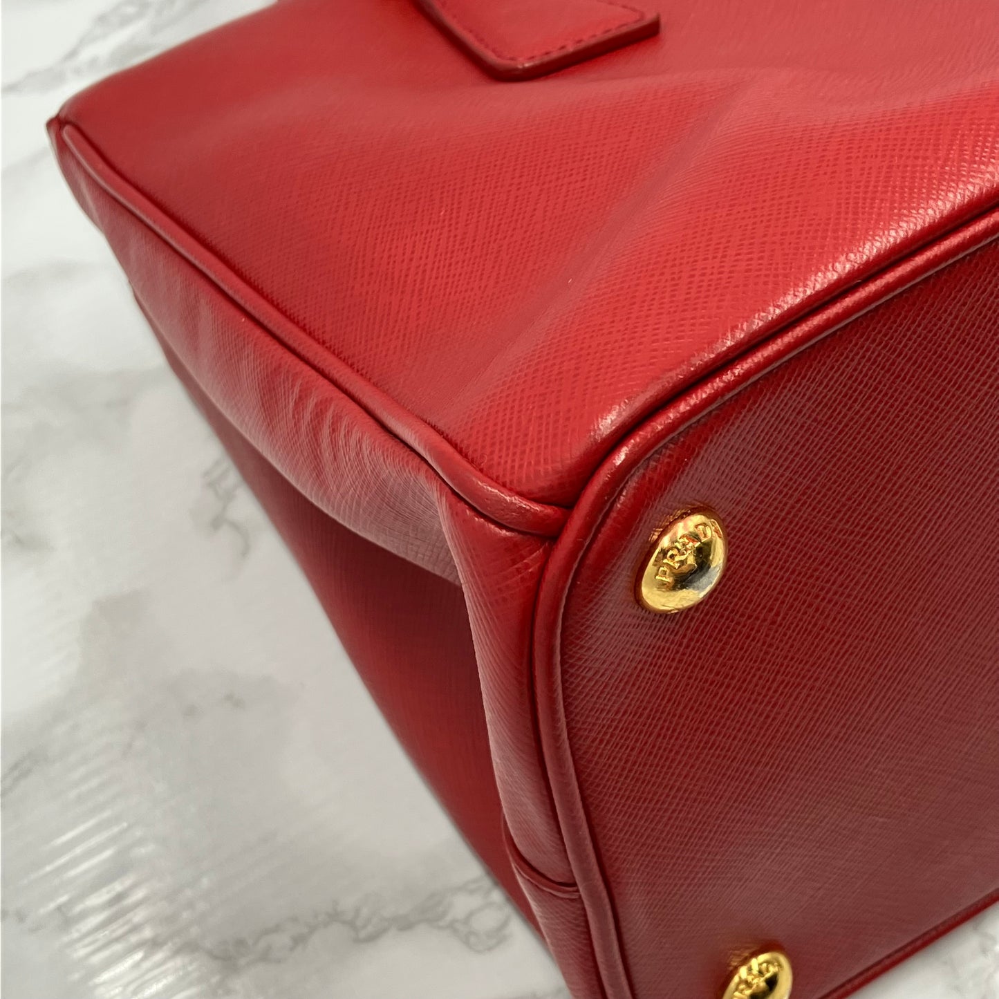 PRADA 2way Saffiano Shoulder Bag