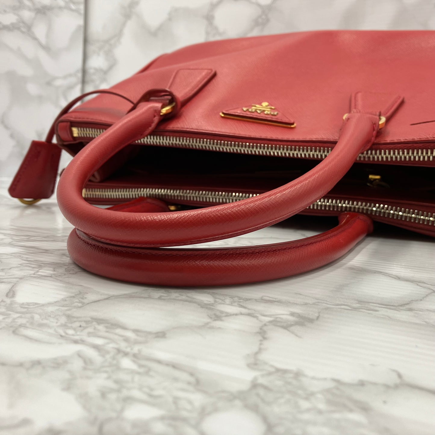 PRADA 2way Saffiano Shoulder Bag