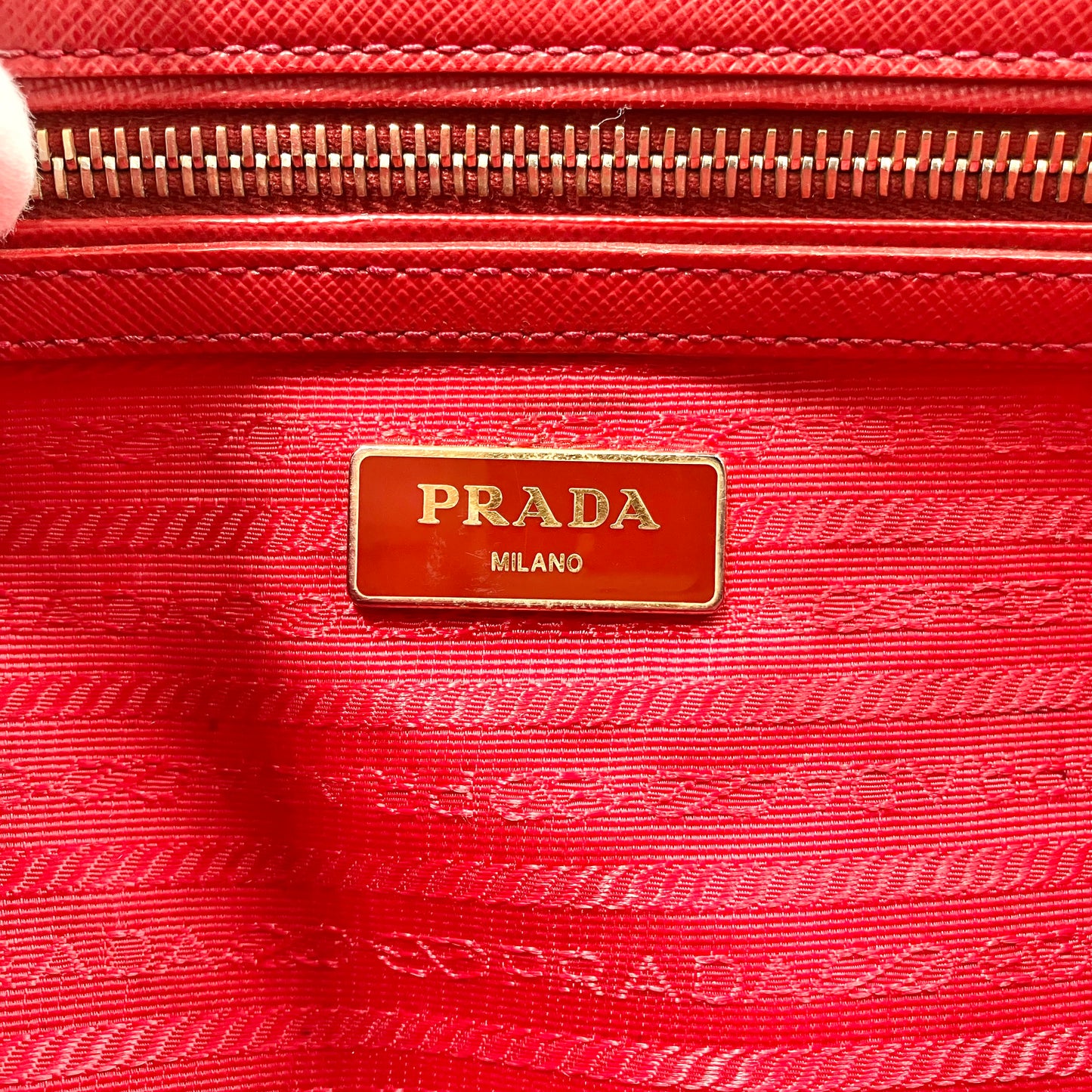 PRADA 2way Saffiano Shoulder Bag