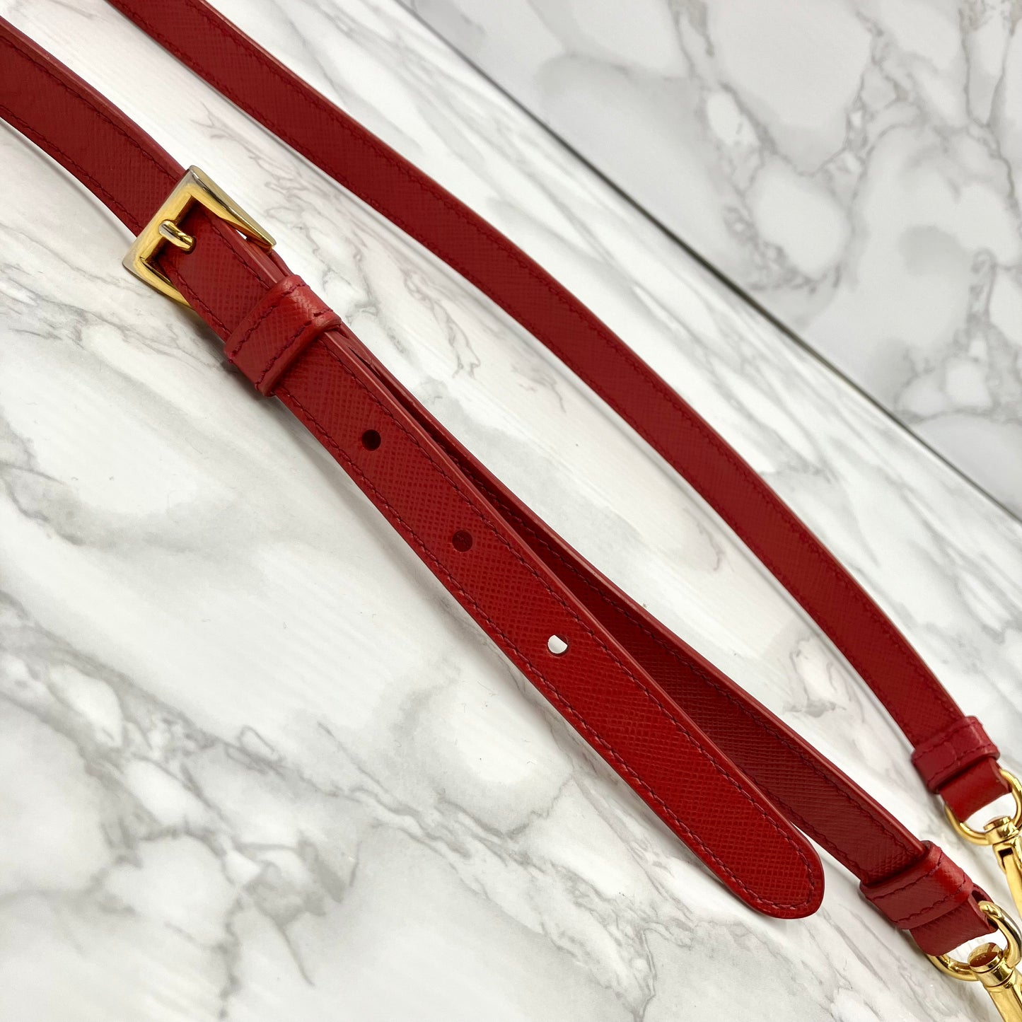 PRADA 2way Saffiano Shoulder Bag