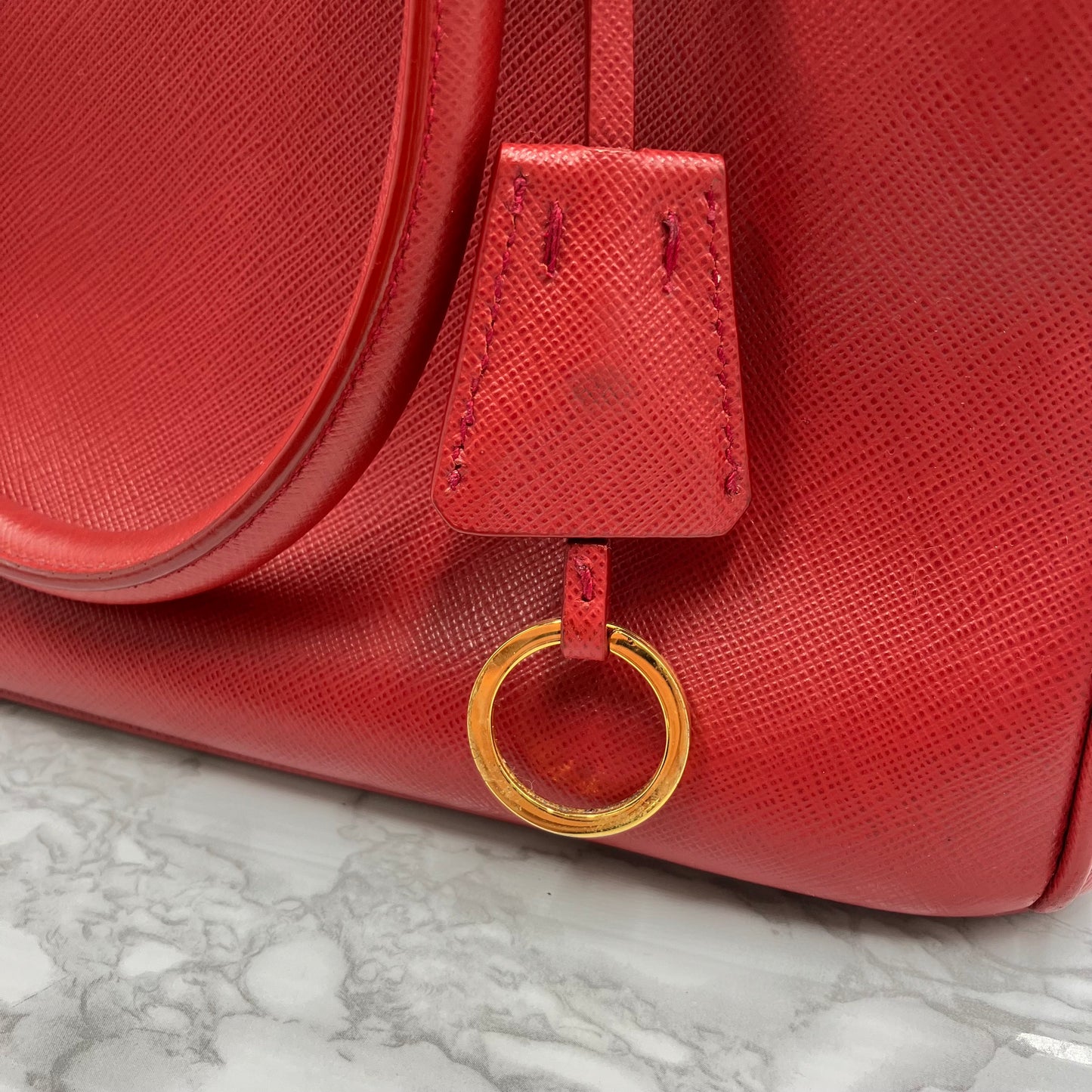 PRADA 2way Saffiano Shoulder Bag