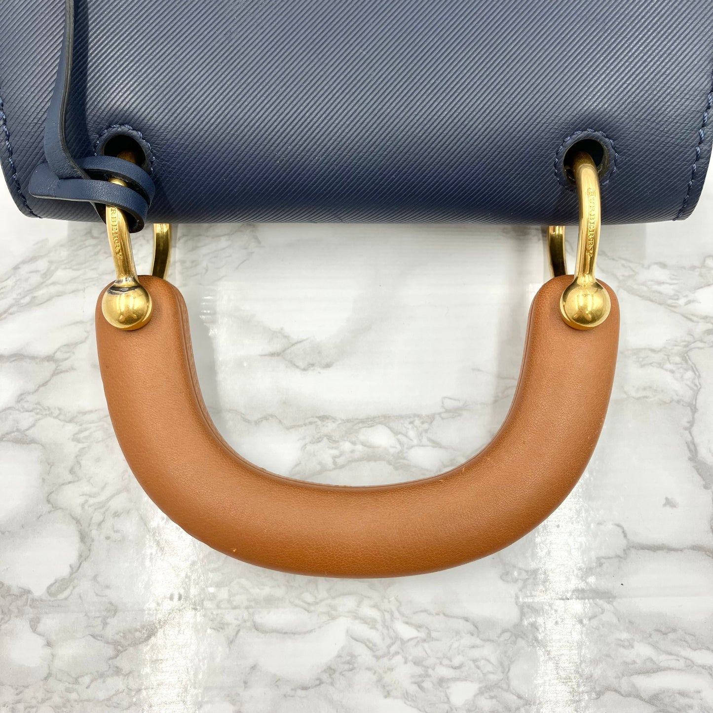 BURBERRY Leather Shoulder Bag