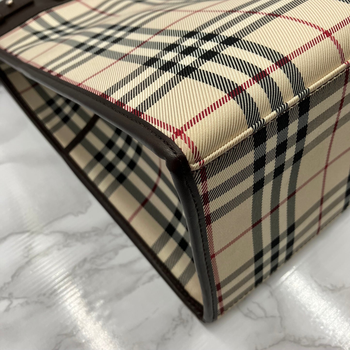 BURBERRY 2way tote