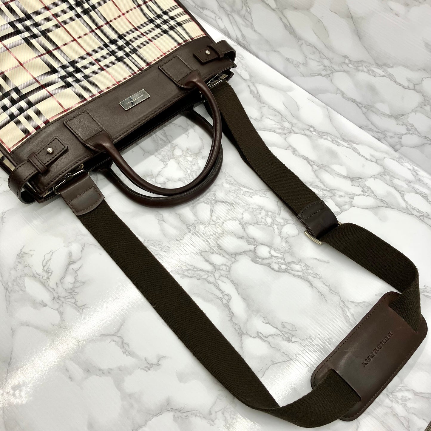 BURBERRY 2way tote
