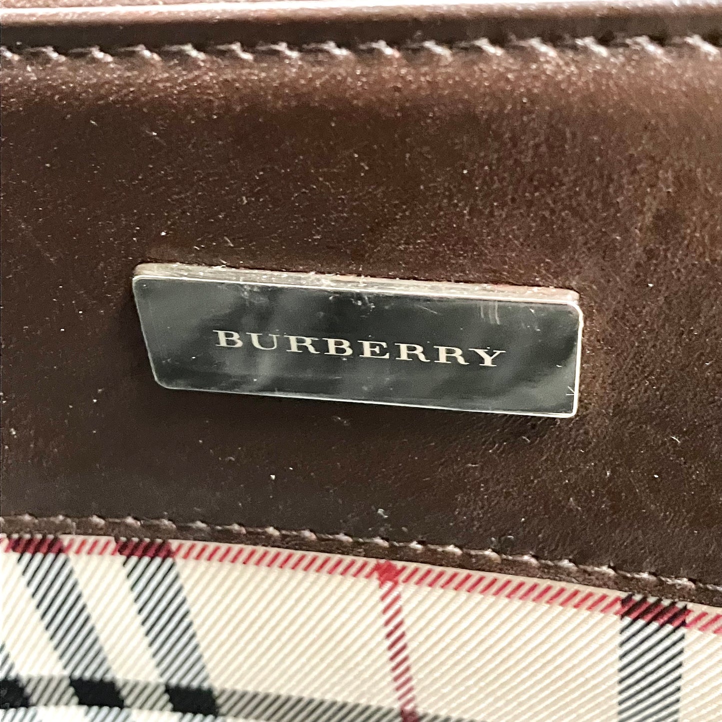 BURBERRY 2way tote