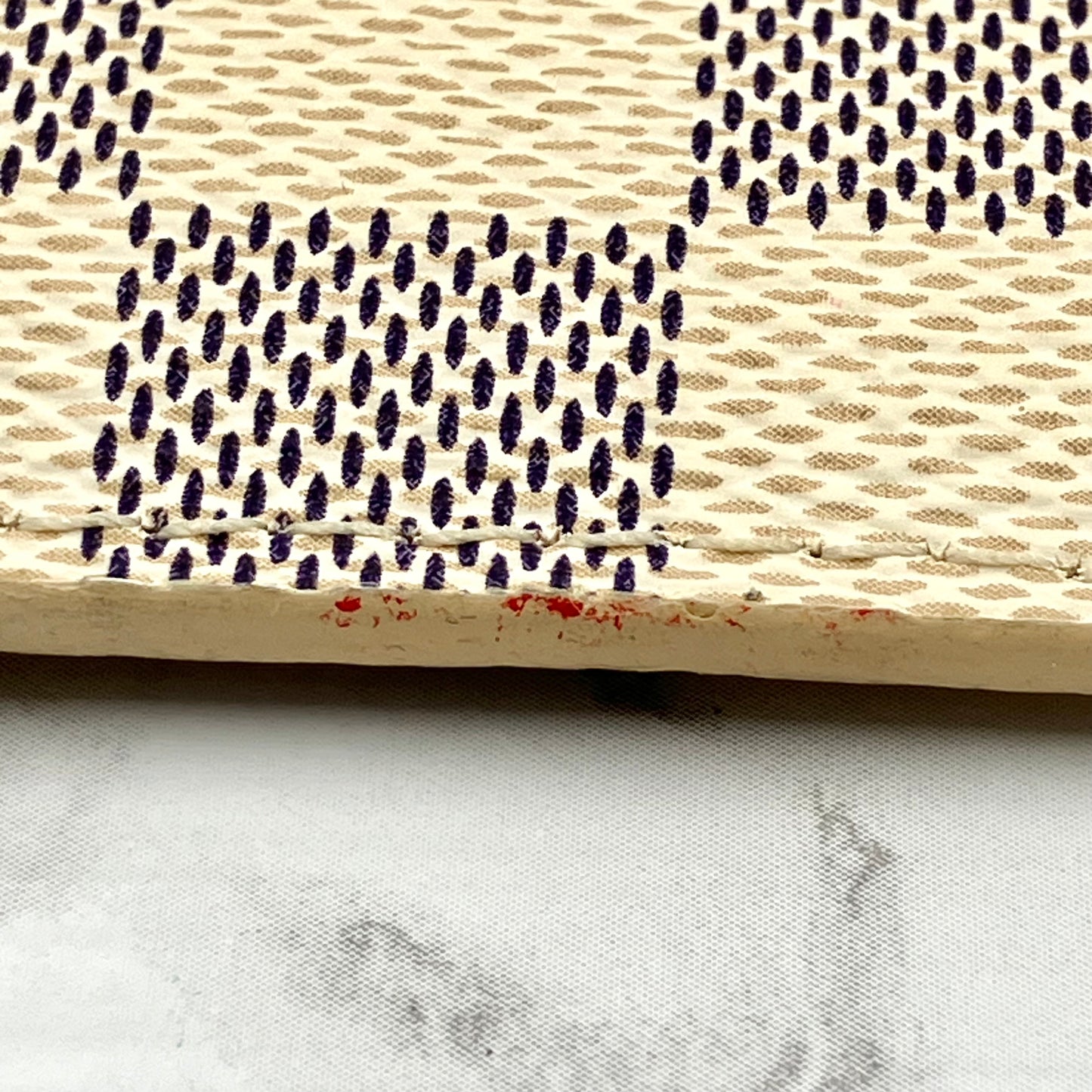 LOUIS VUITTON Damier Azur Neverfull Pouch