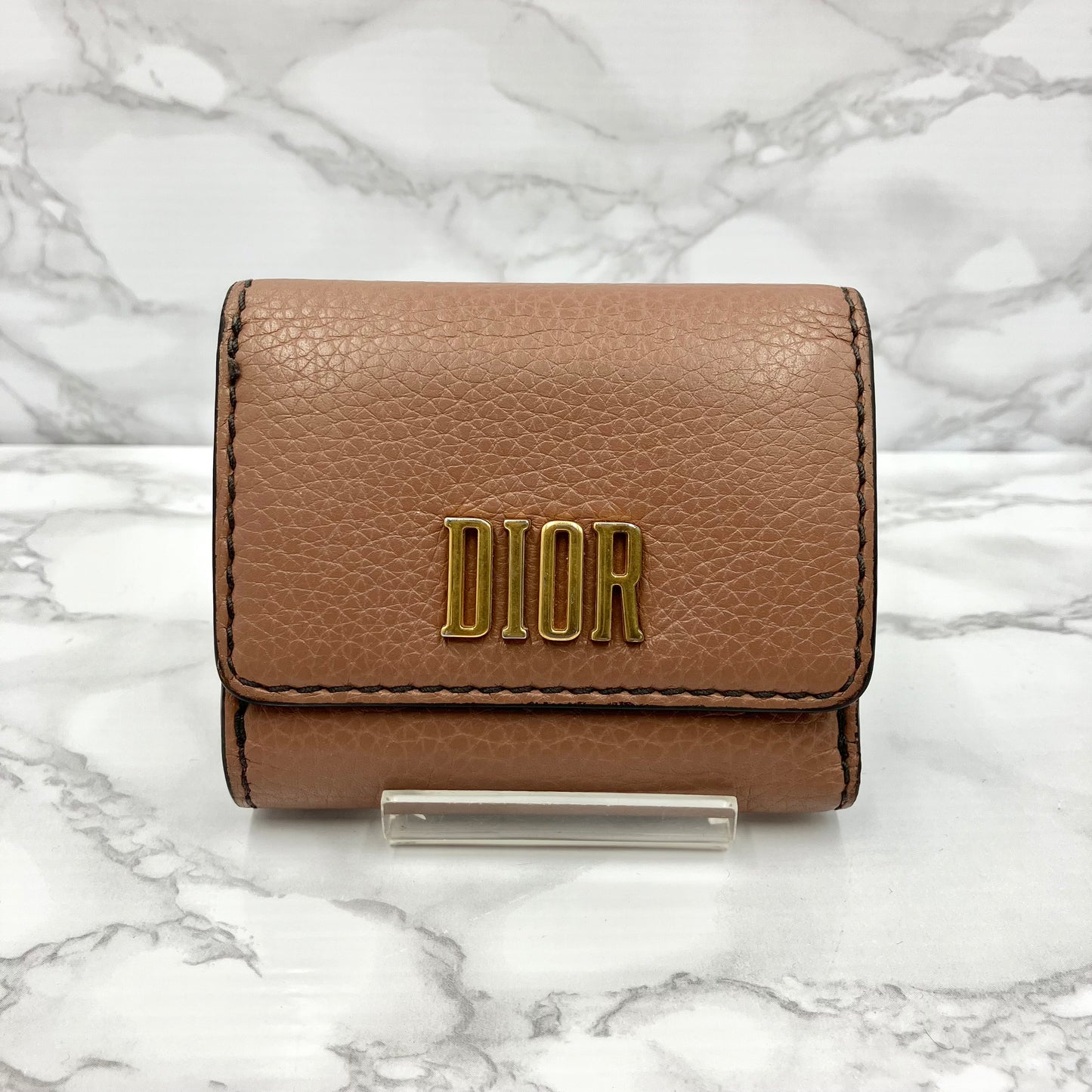 Christian Dior compact wallet
