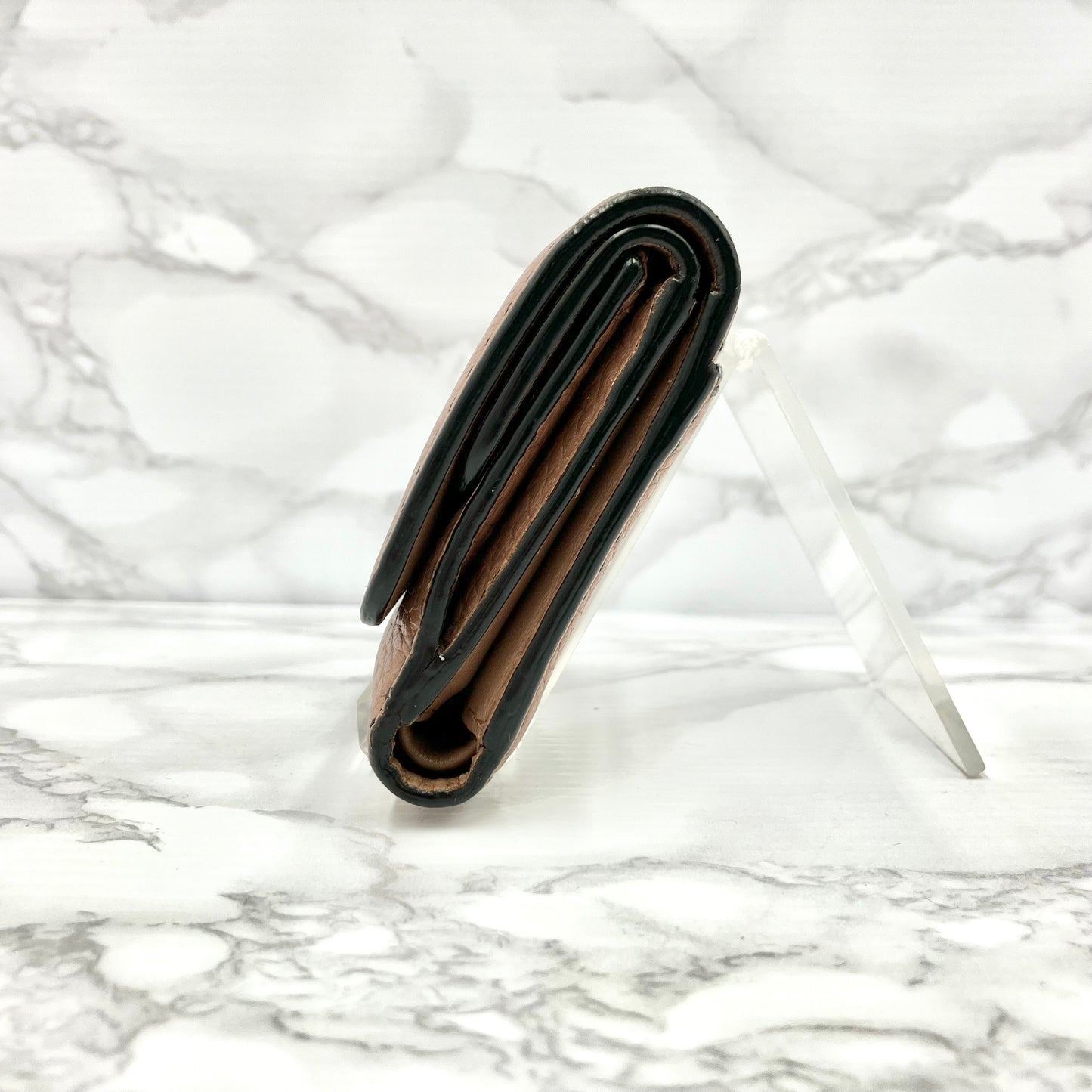 Christian Dior compact wallet