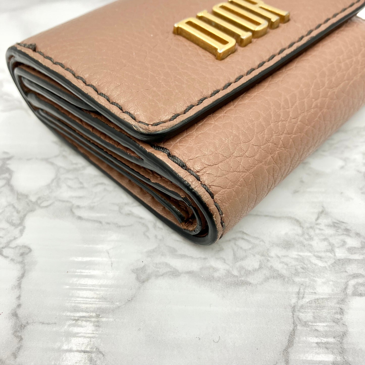 Christian Dior compact wallet
