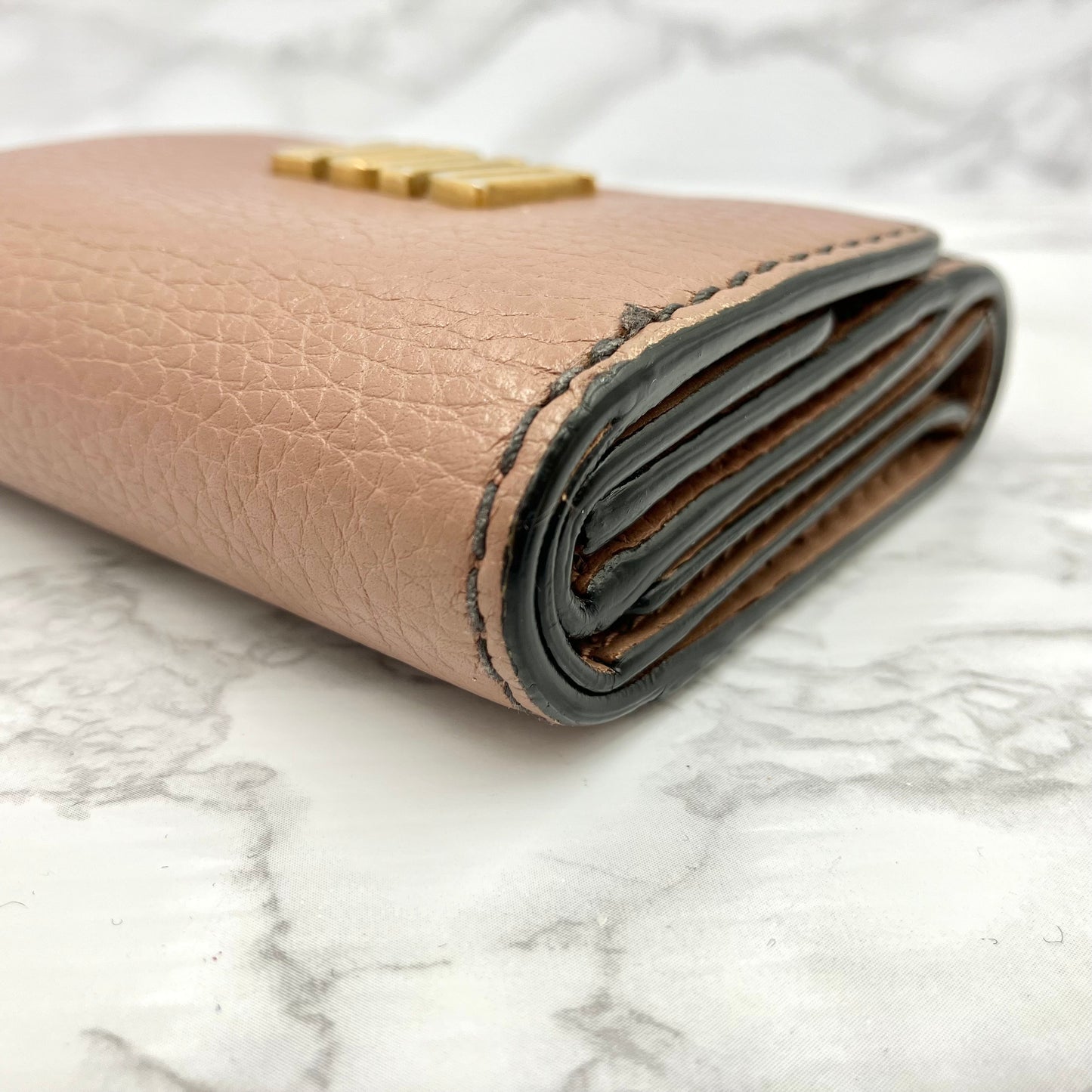 Christian Dior compact wallet