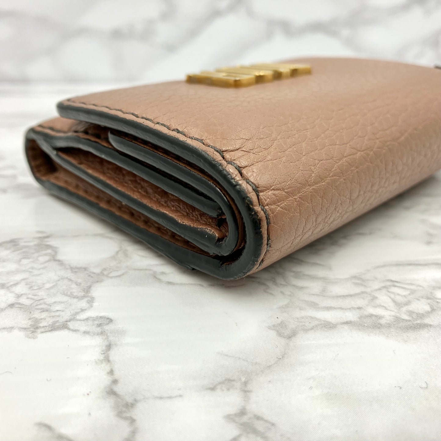 Christian Dior compact wallet
