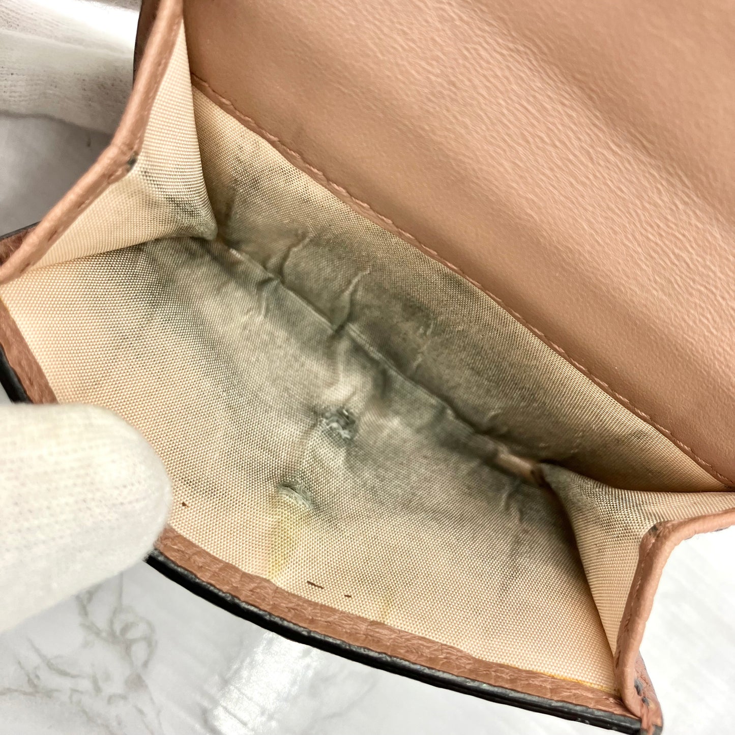 Christian Dior compact wallet