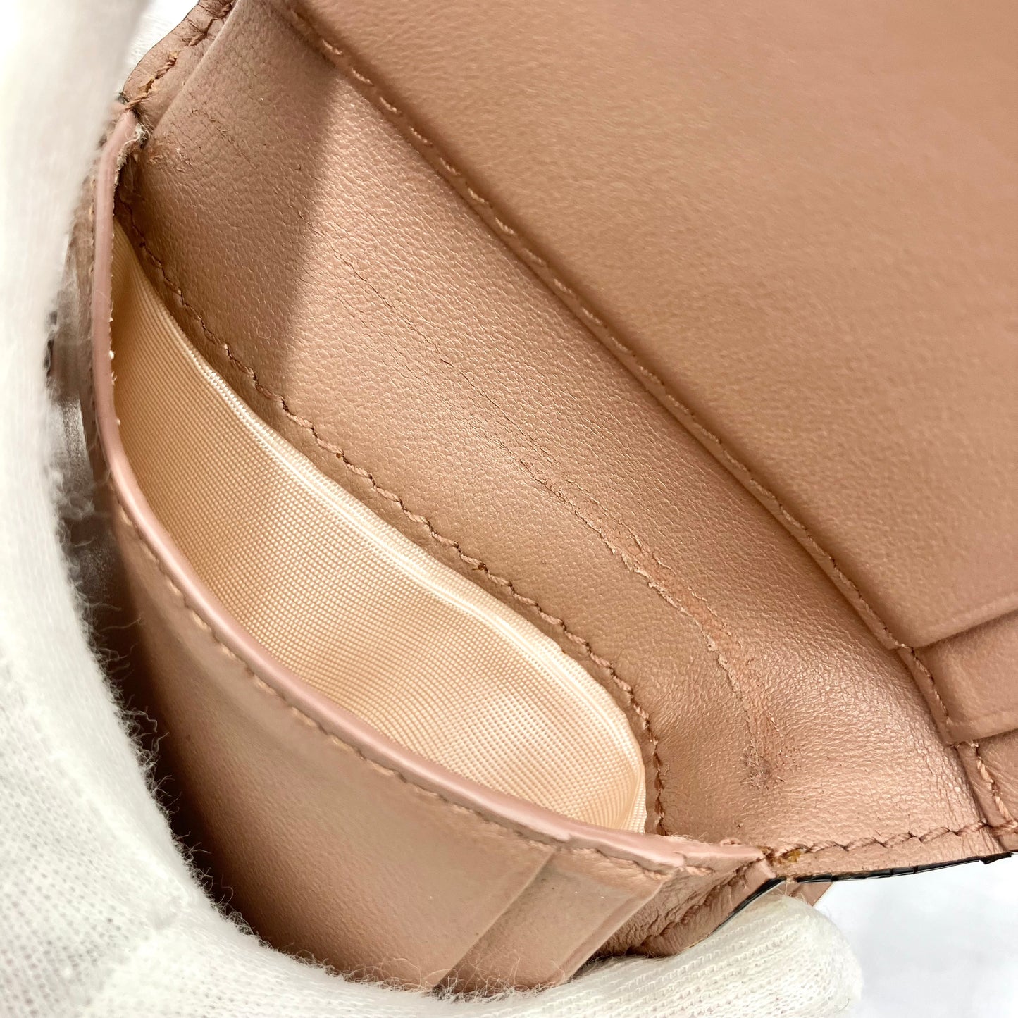Christian Dior compact wallet