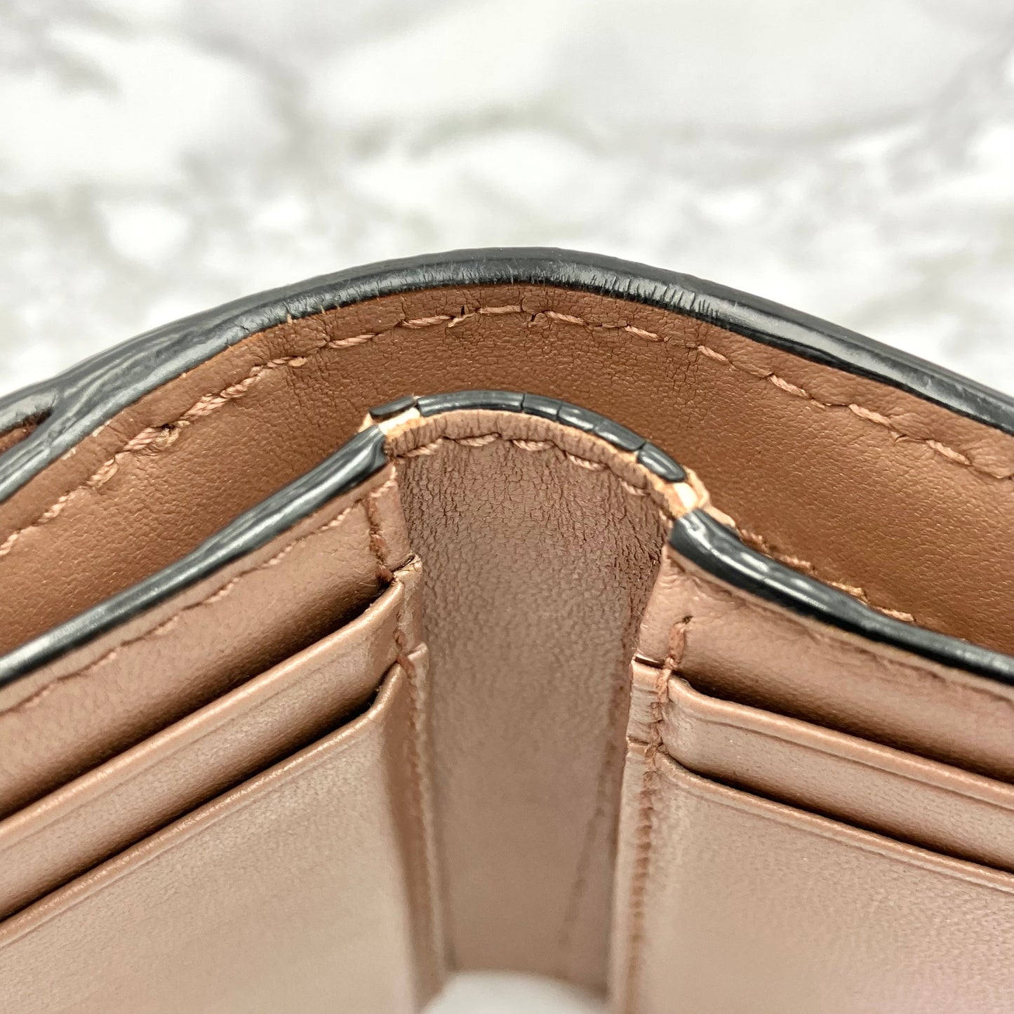 Christian Dior compact wallet