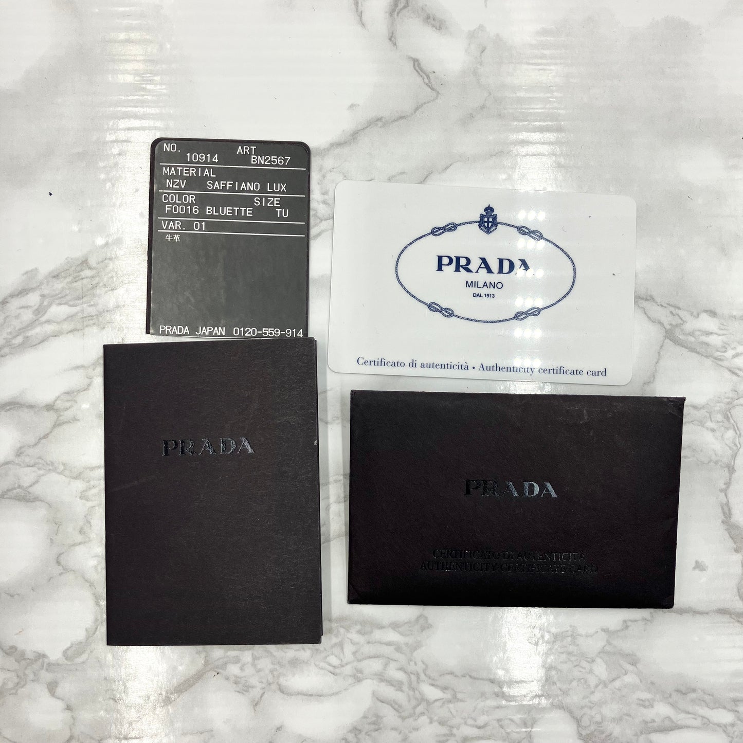 PRADA Saffiano 2way shoulder
