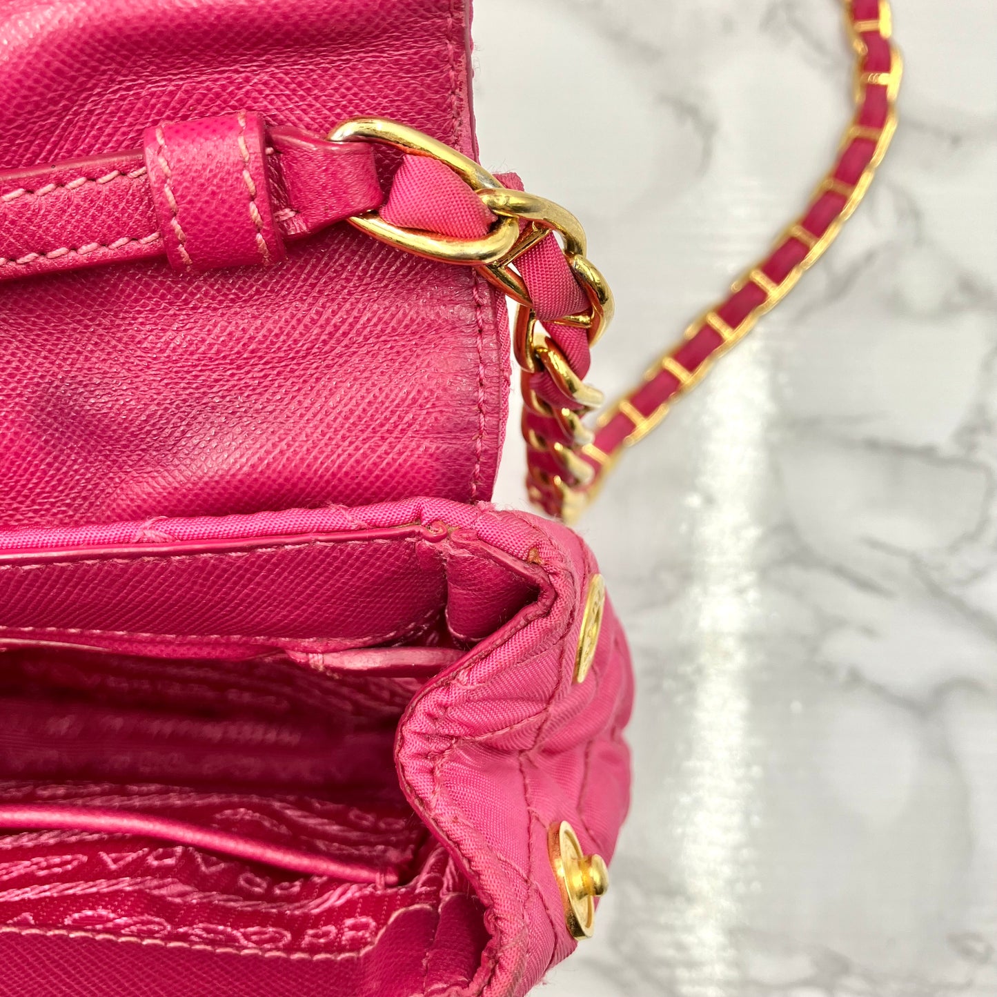 PRADA Chain shoulder bag