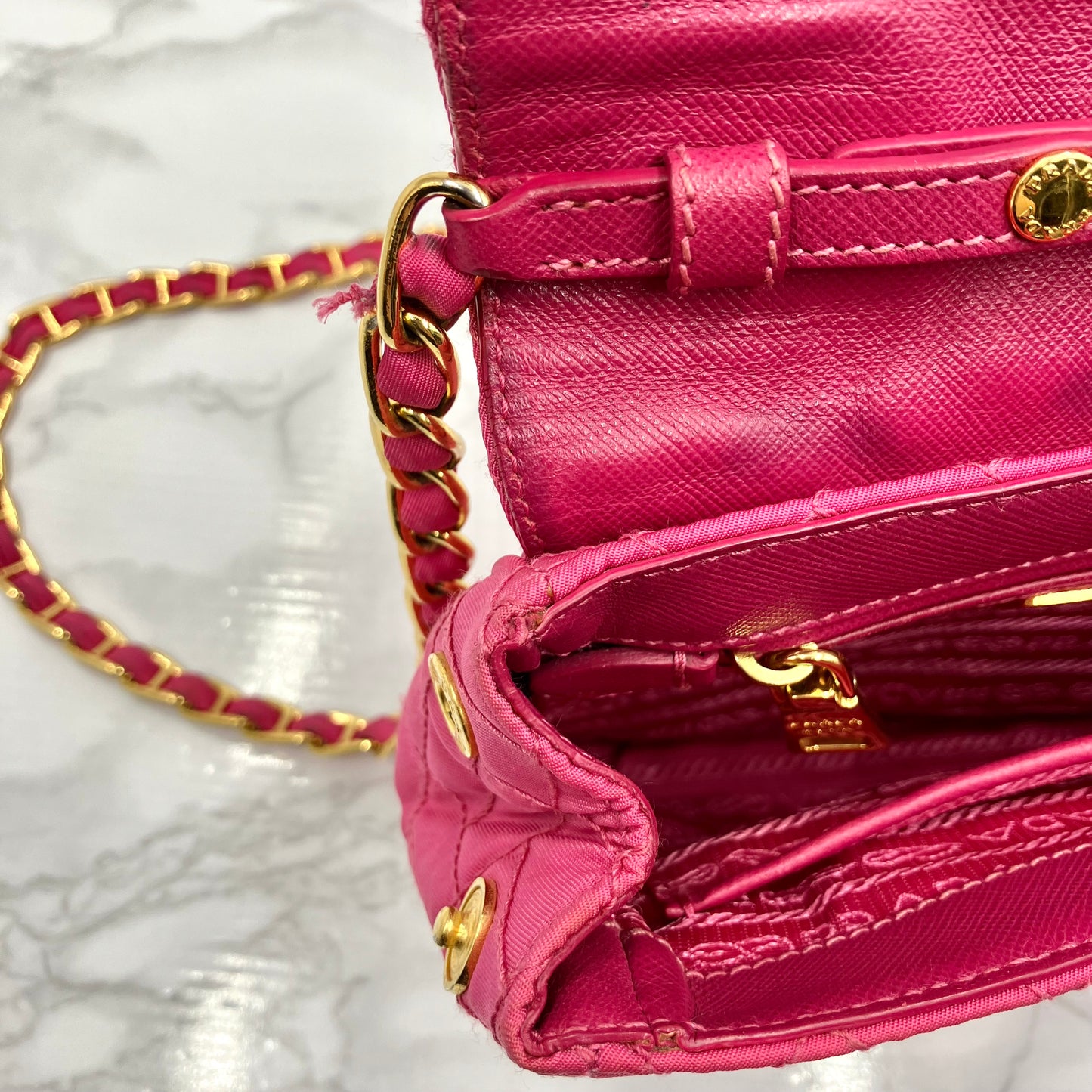 PRADA Chain shoulder bag