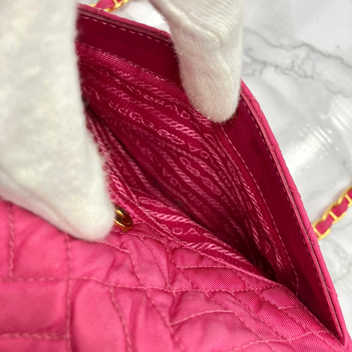 PRADA Chain shoulder bag
