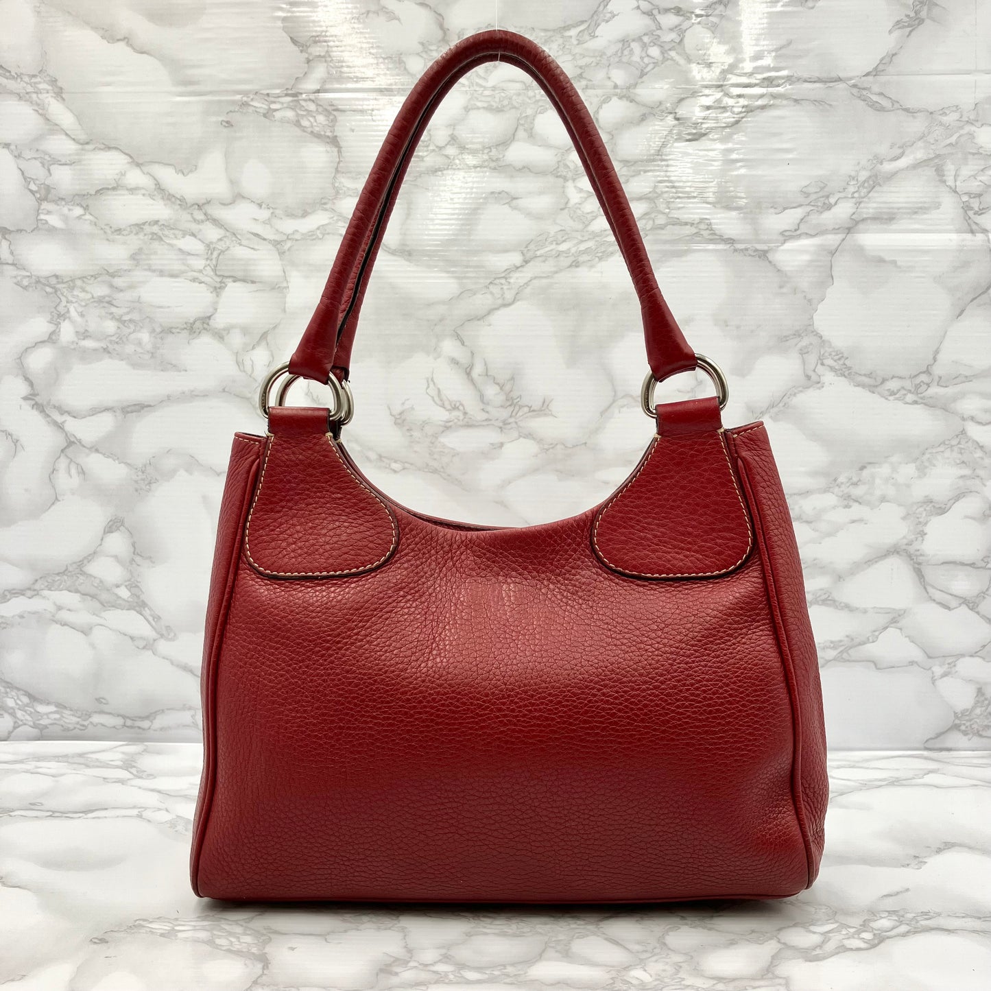 PRADA Leather One Shoulder