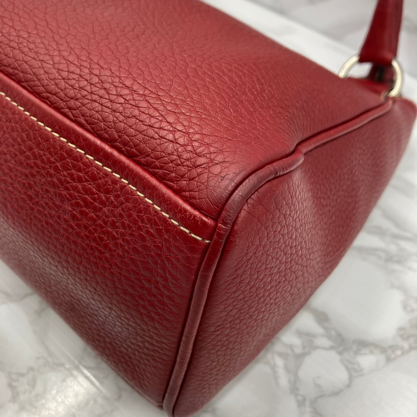PRADA Leather One Shoulder