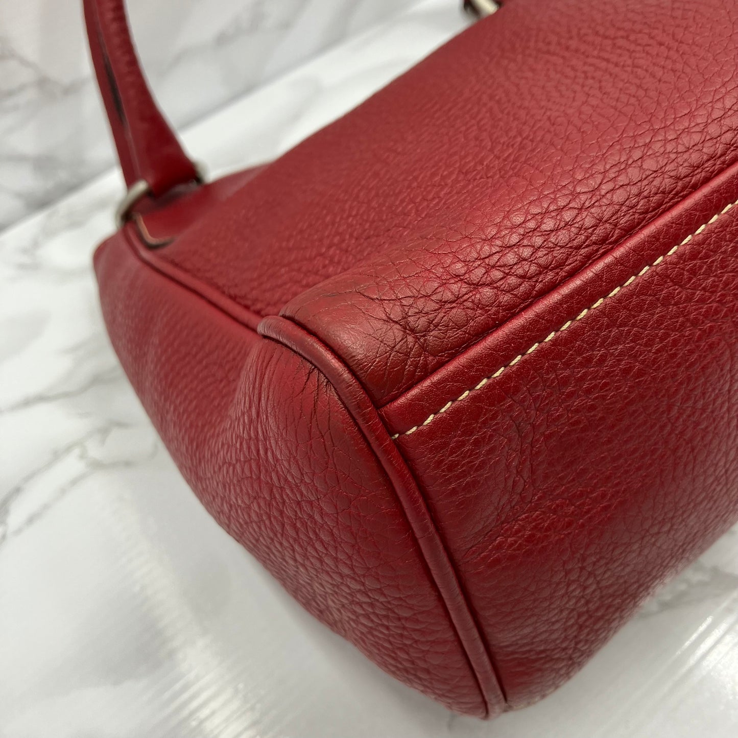 PRADA Leather One Shoulder