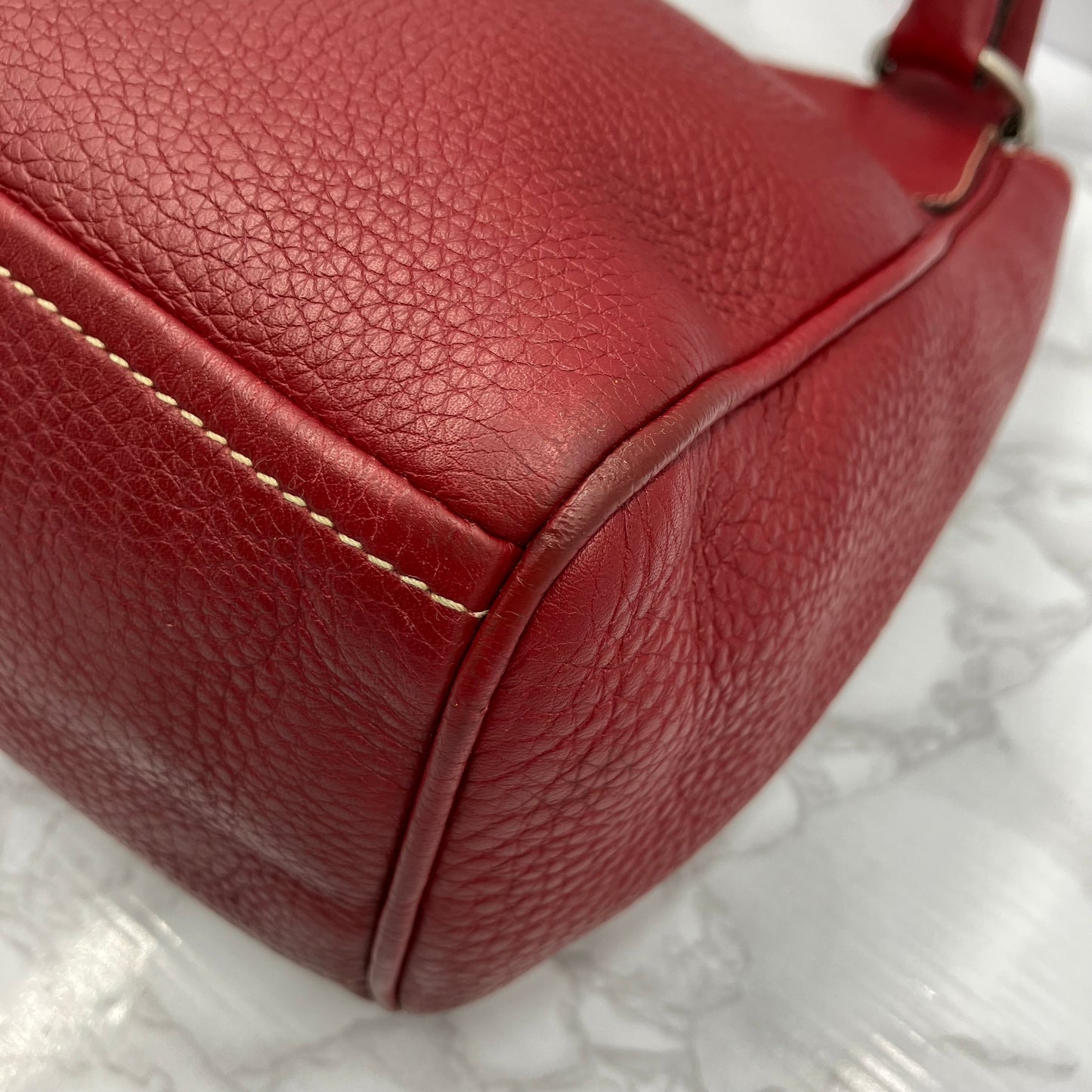 PRADA Leather One Shoulder