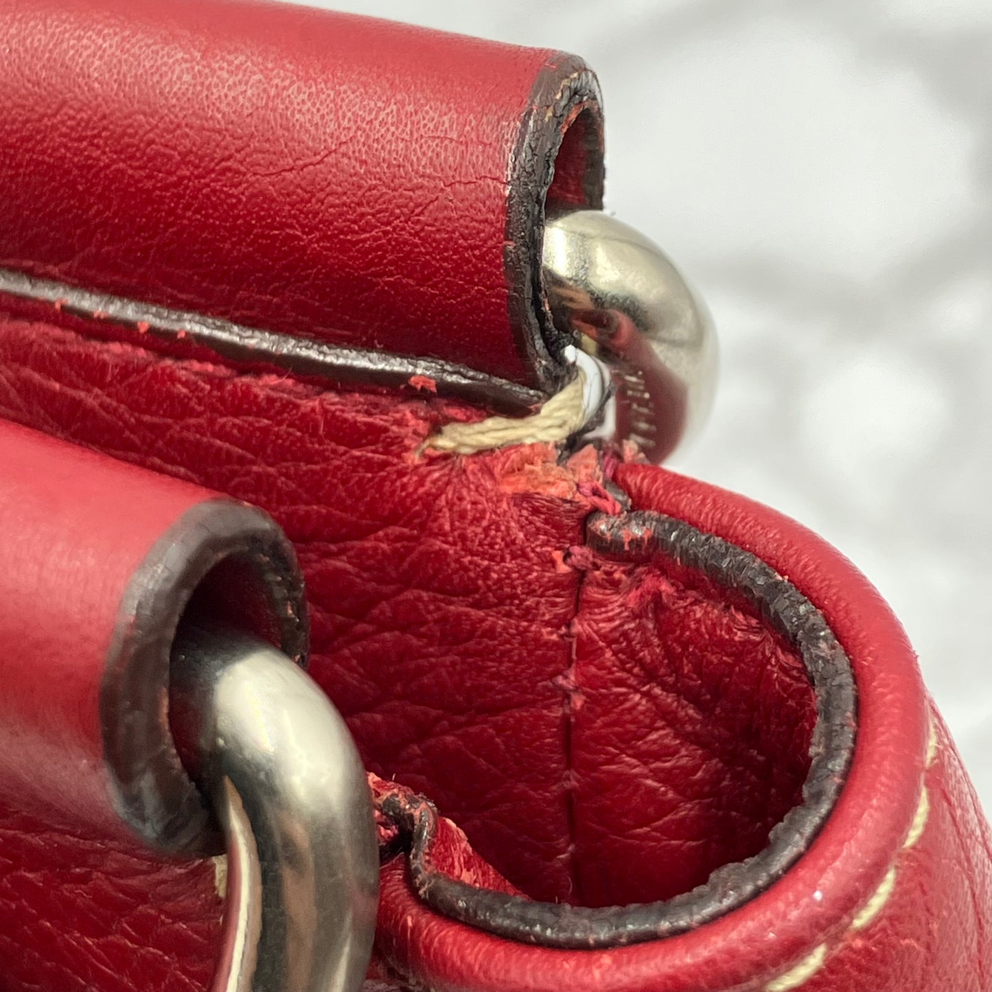 PRADA Leather One Shoulder