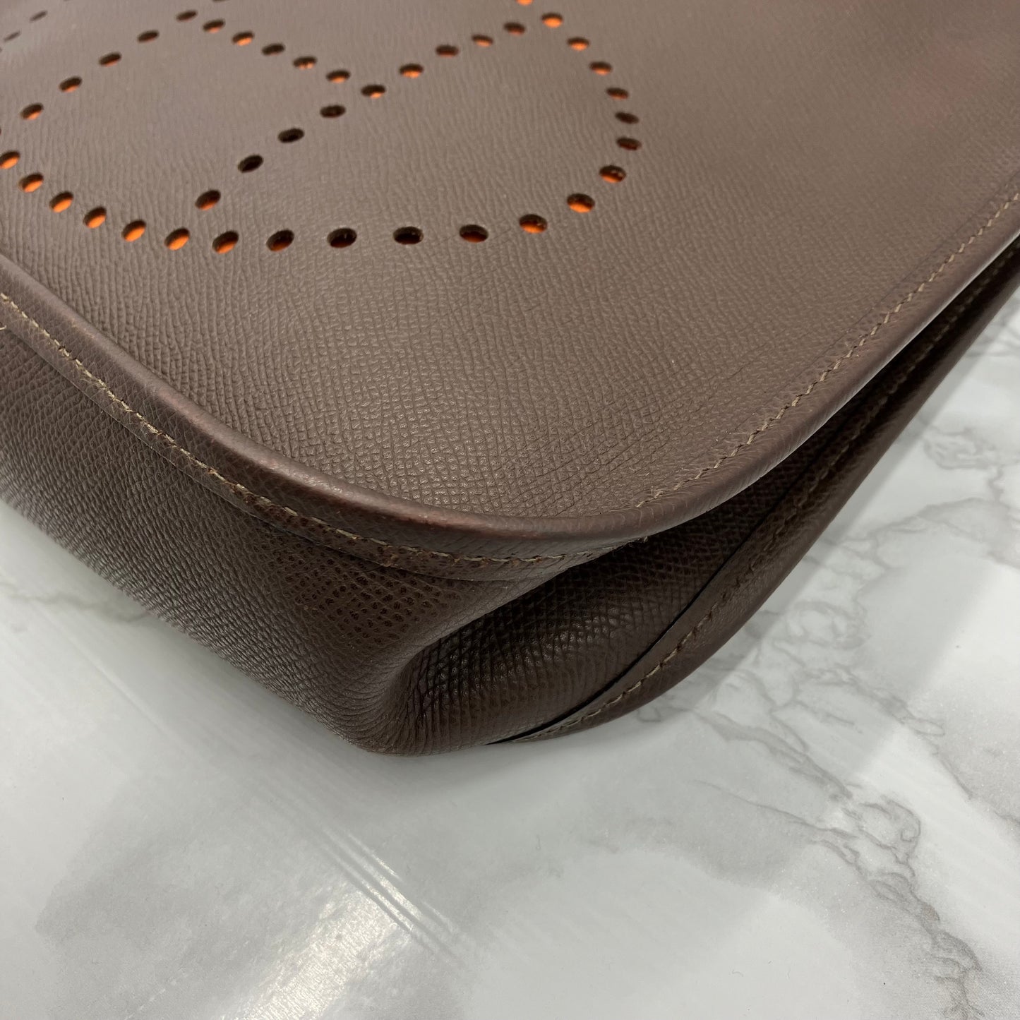 HERMES Evelyne 1PM H togo Havane