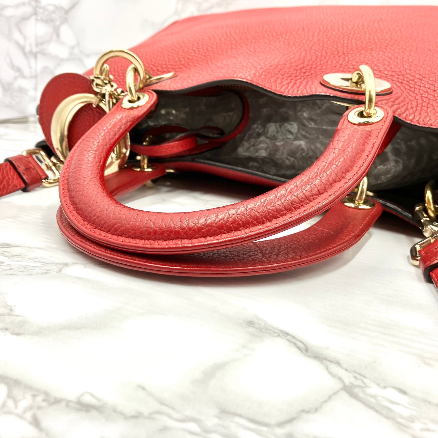 Christian Dior 2way Cannage Shoulder Bag