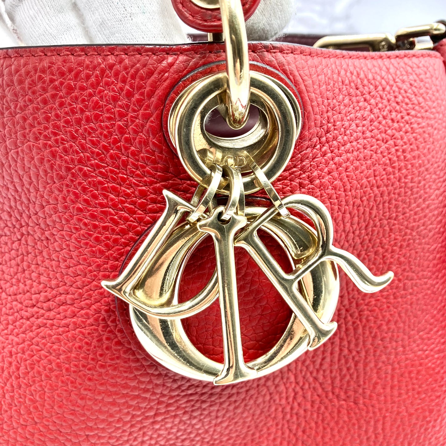 Christian Dior 2way Cannage Shoulder Bag