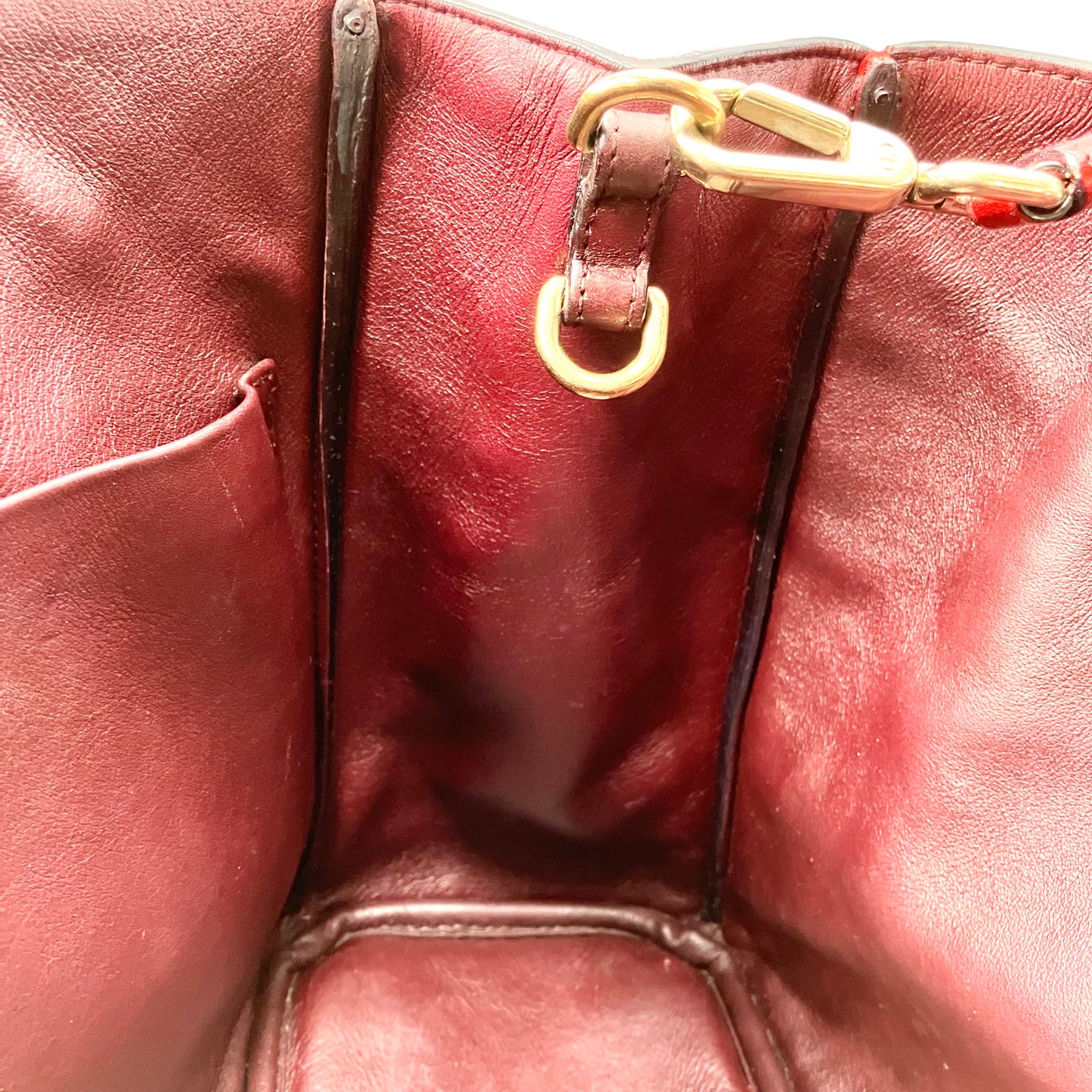 Christian Dior 2way Cannage Shoulder Bag