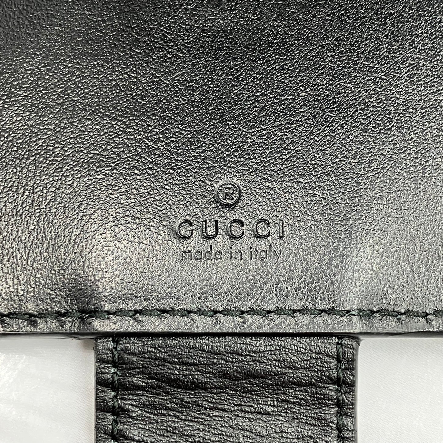GUCCI leather card case