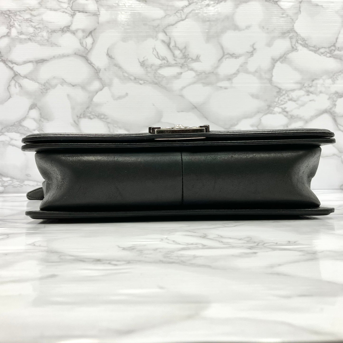 CHANEL BOYCHANEL lambskin Matrasse chain shoulder