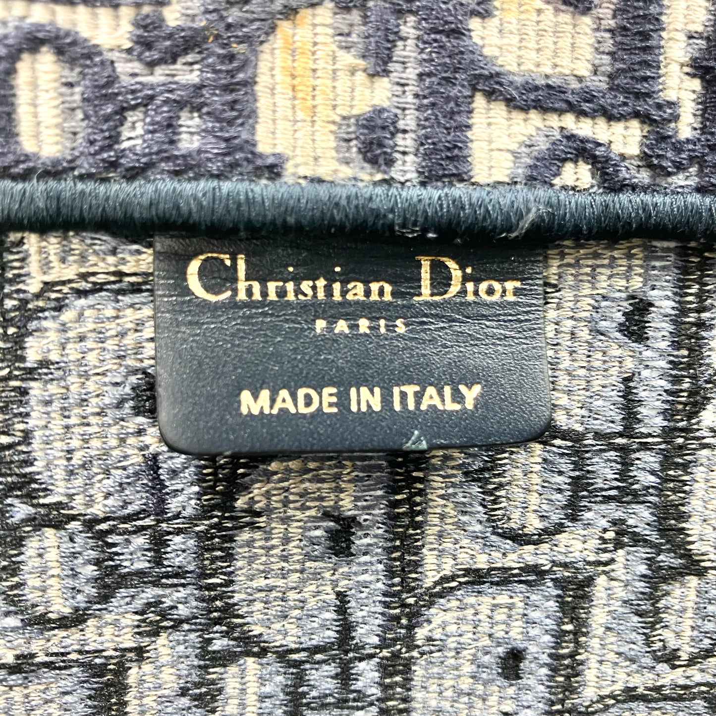 Christian Dior Book Tote large